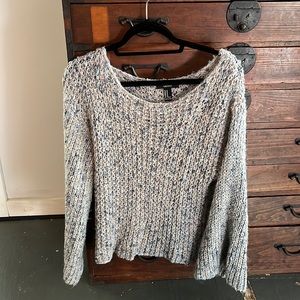 Blue knit forever 21 sweater